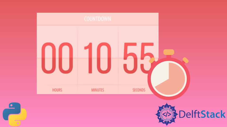 create-a-countdown-timer-in-python-delft-stack